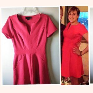 ✨2 for 25✨Attention Short Red Flared Dress